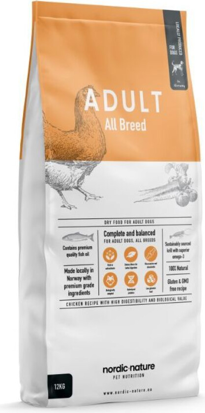 Adult All Breed Tørrfôr til hund 3 kg