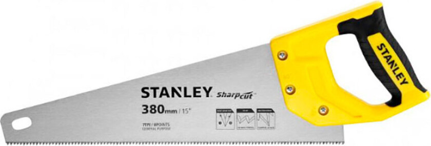 Stanley STHT20366-1 Håndsag 7 TPI 380 mm