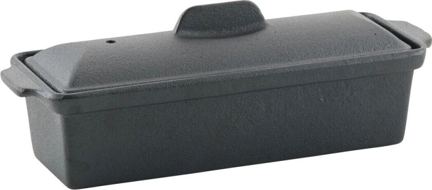 Brødform med lokk 34 cm Støpejern