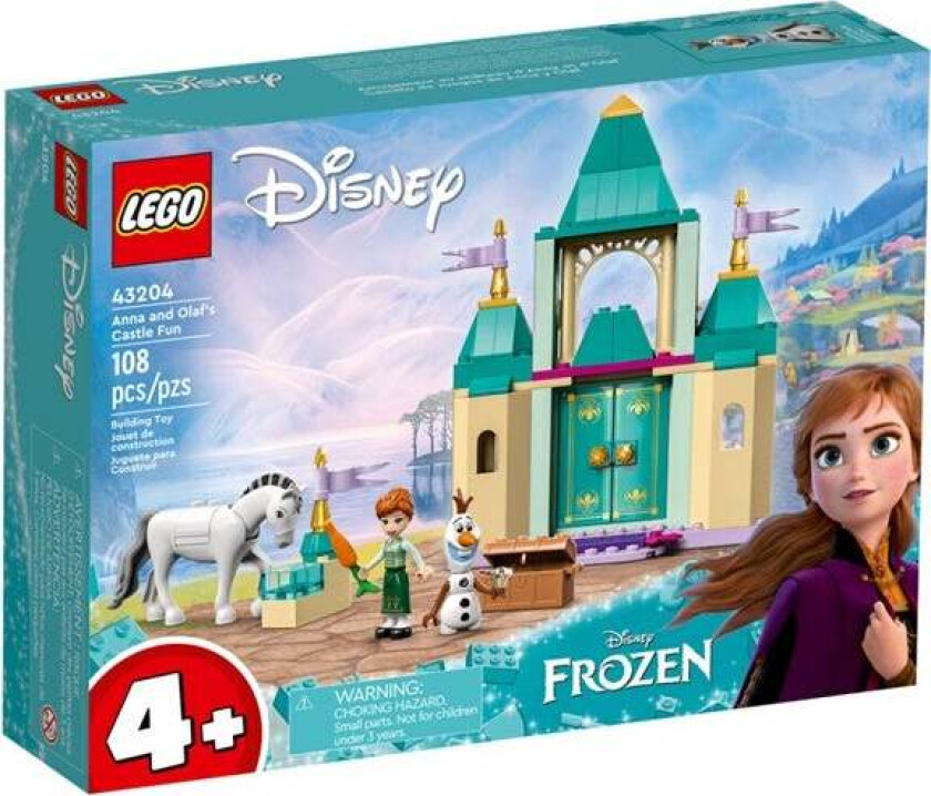 Lego Slottslek med Anna og Olaf 43204