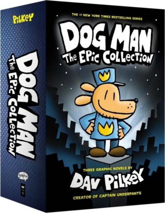 Dog Man 1-3: The Epic Collection av Dav Pilkey