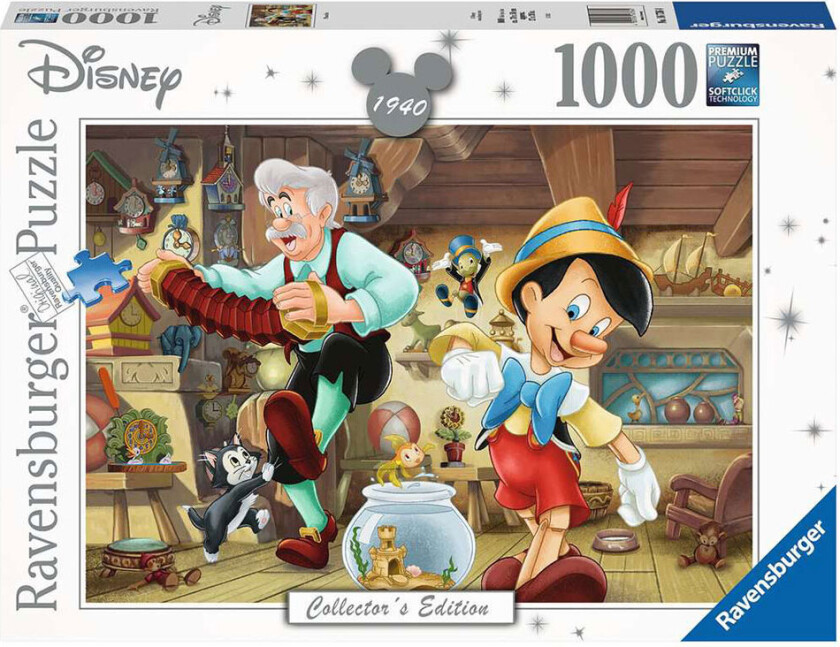 Puslespill 1000 Pinocchio