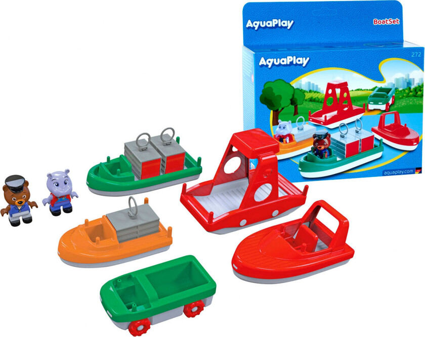 Aquaplay Båtsett 7 Deler