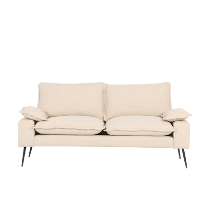 Britt Sofa Kremhvit