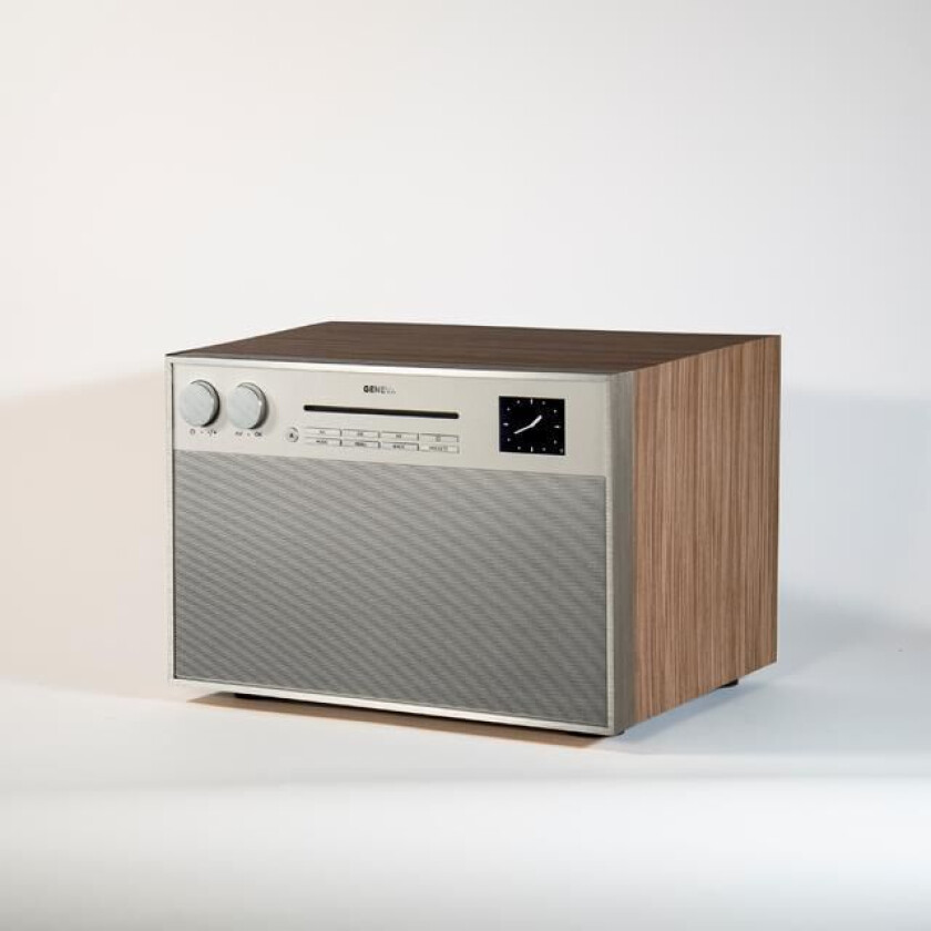 Decon M - Valnøtt Dab+ Radio Med Bluetooth Og Cd-Spiller