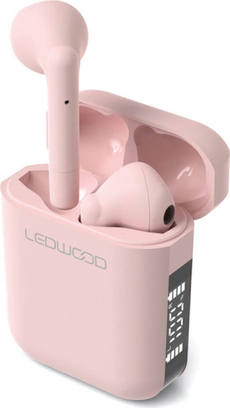 LEDWOOD Headphone Apollo TWS True Wireless In-Ear Pink Mic
