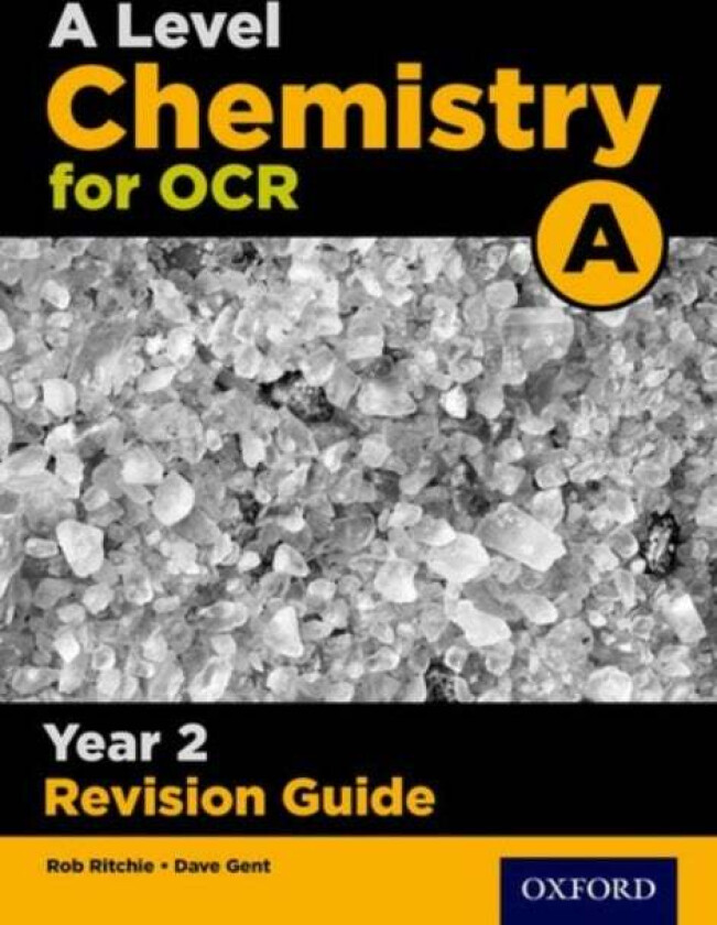 A Level Chemistry for OCR A Year 2 Revision Guide av Rob Ritchie