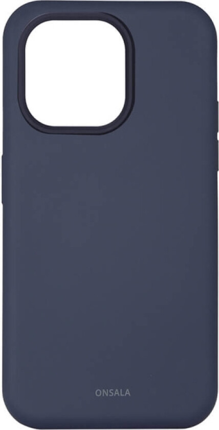 Phone Case Silicone Dark Blue - iPhone 14 Pro