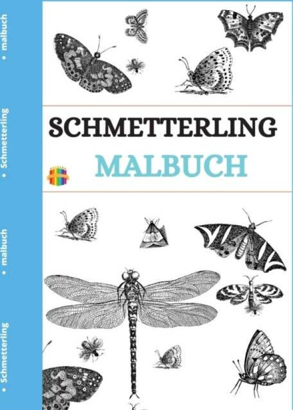 Schmetterling Malbuch av Melamie Rosch