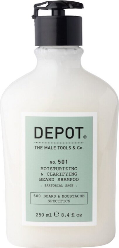 No. 501 Moisturizing & Clarifying Beard Shampoo Sartorial S