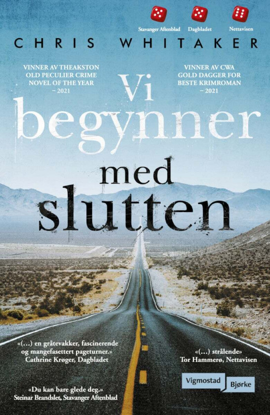 Vi begynner med slutten av Chris Whitaker