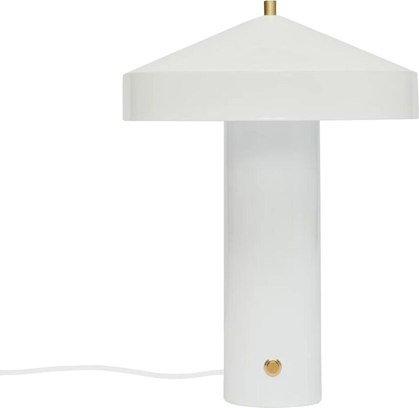 Hatto bordlampe White