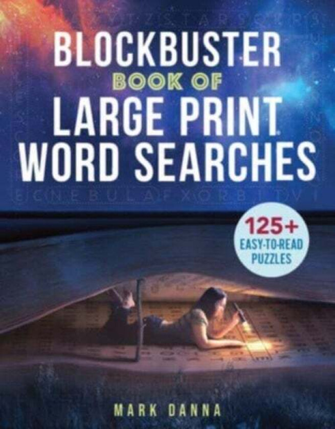 Blockbuster Book of Large Print Word Searches av Mark Danna