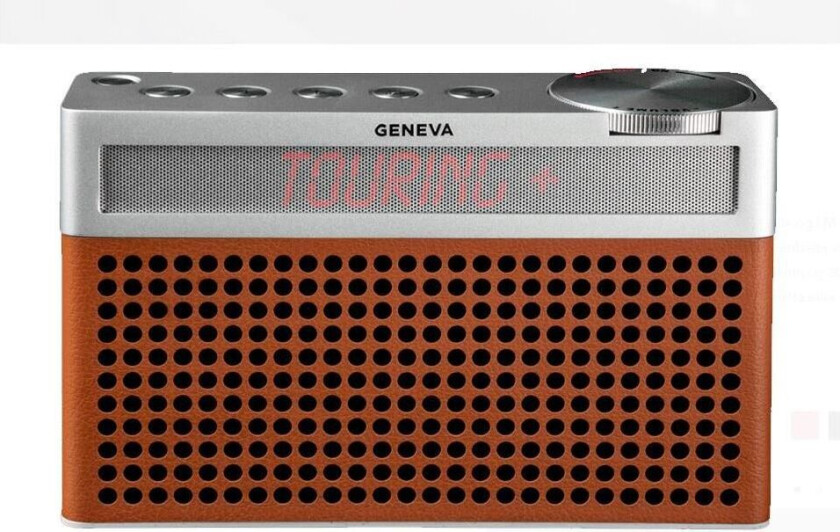 Touring S+ Bærbar Dab Radio Med Bluetooth - Cognac