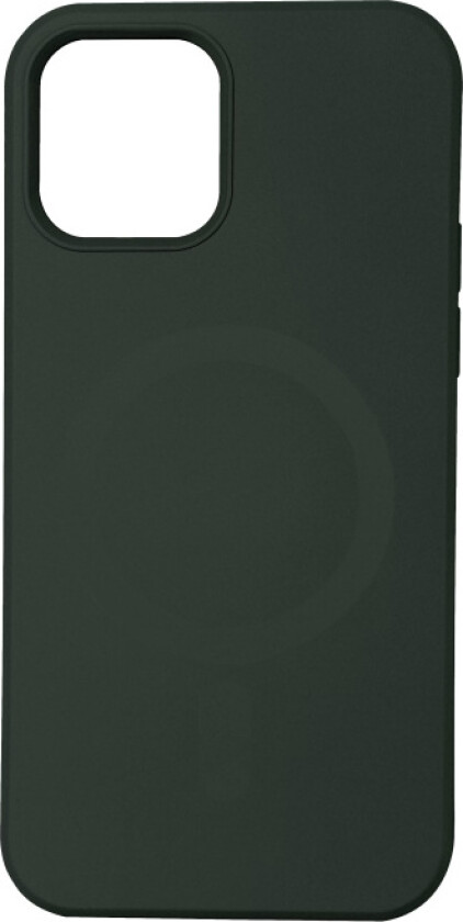 iPhone 12/12 Pro Silicone Mag back cover, Green