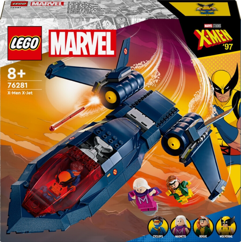 Lego Super Heroes - X-Mens X-Jet 76281