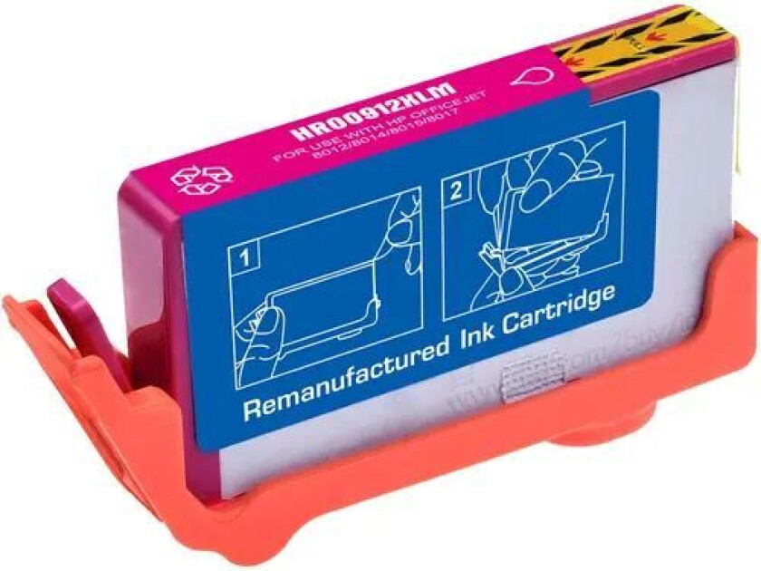 Blekk Magenta 912xl 825 Pages - Renew