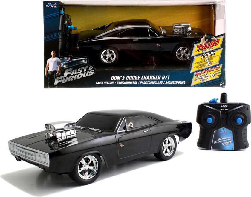 Radiostyrt Bil 1:24 - 1970 Dodge Charger