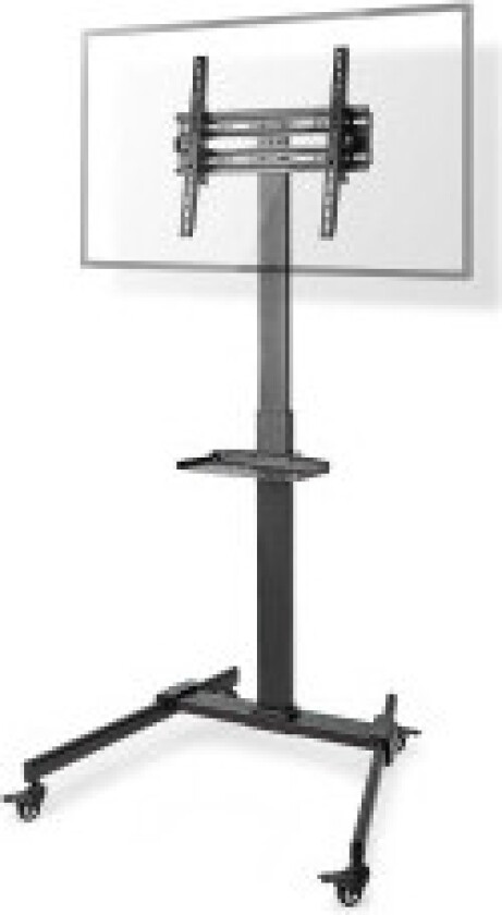TV Floor Stand 32-55 " Maximum skjerm vekt: 35 kg Premium Column Design Snap-lock Stål Sort