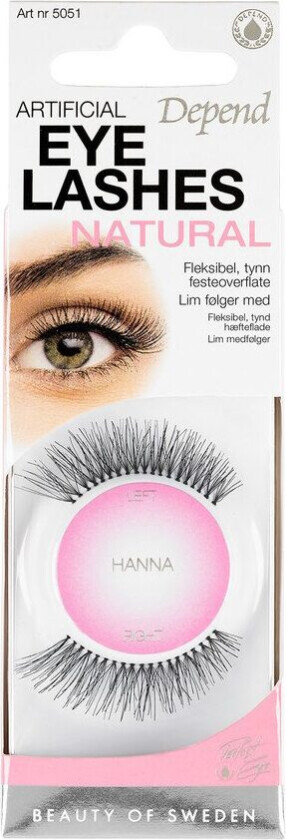Eye Lashes Natural Hanna 1pair