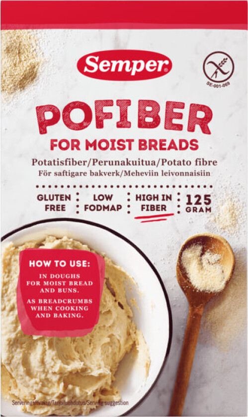 Pofiber glutenfri 125g