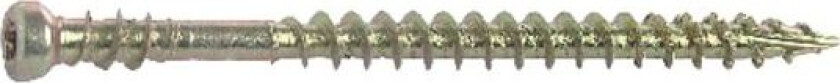 List/gulvskrue Hvit 3,9x42mm
