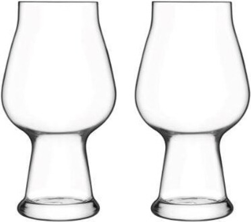 Birrateque stout/porter beer glass 2 pcs