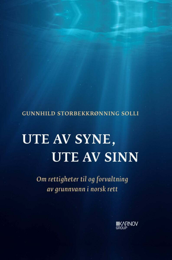 Ute av syne, ute av sinn av Gunnhild Storbekkrønning Solli