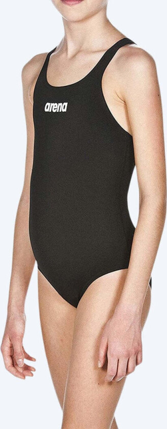 badedrakt til jenter - Solid Swim Pro - Svart