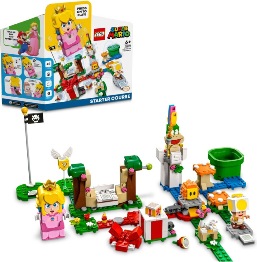 Lego Startbanen På eventyr med Peach 71403