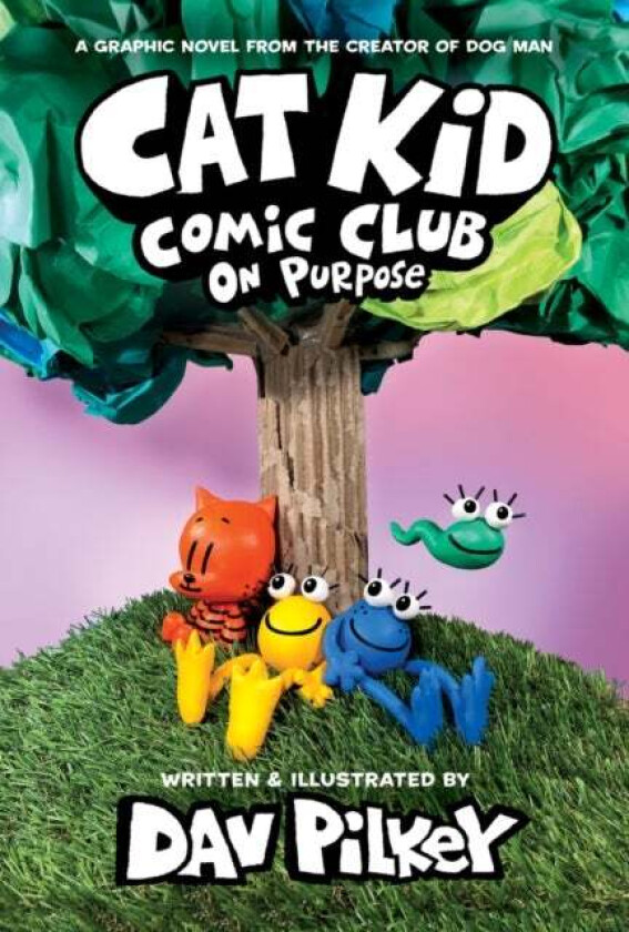 Cat Kid Comic Club 3: On Purpose: A Graphic Novel (Cat Kid Comic Club #3) PB av Dav Pilkey