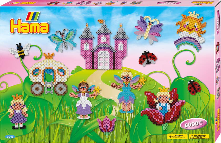 Midi Gaveeske 6000 Perler - Magiske Feer