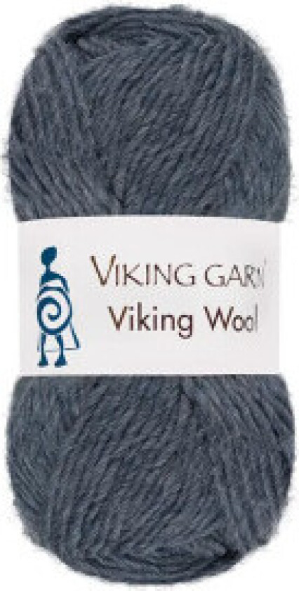 Viking Garn Ull Denim Blå 527