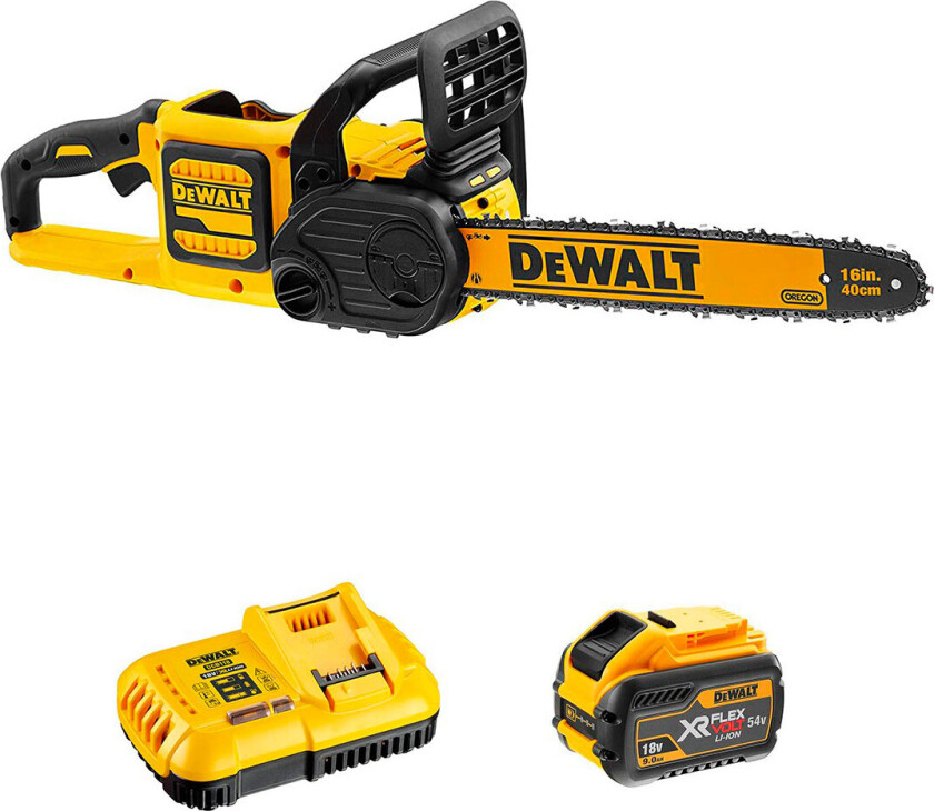 54V XR Flexvolt 40cm Chainsaw - 1 x 9Ah