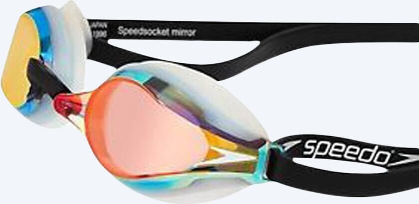 Elite svømmebriller - Speedsocket 2 - Gull (Mirror)