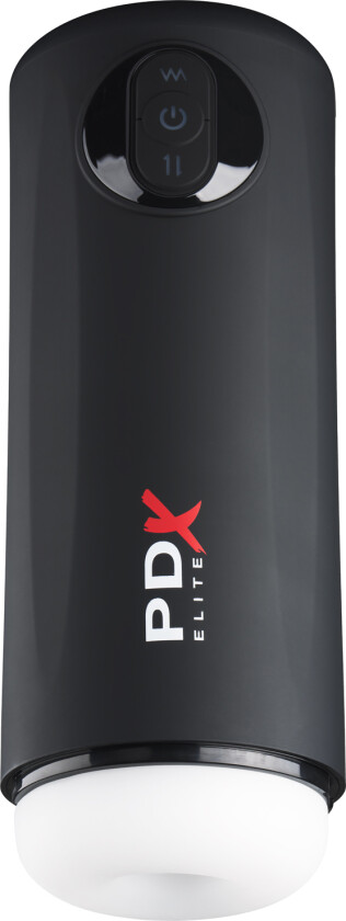 PDX Elite Moto Milker Masturbator med vibrasjon