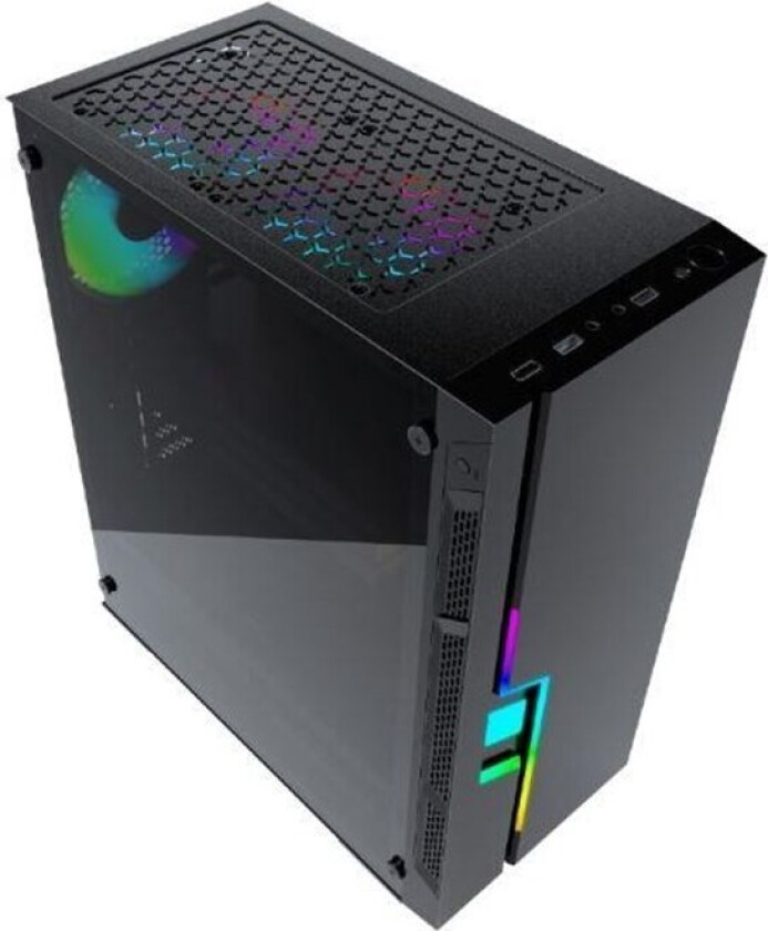 Bilde av computer case Fornax 2000 - RGB LED STRIP - Kabinett - Tower - Svart