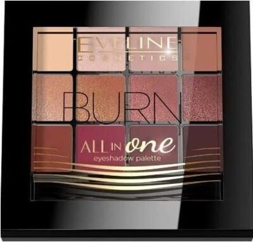 Eveline Eyeshadow Palette 03 All in One Burn