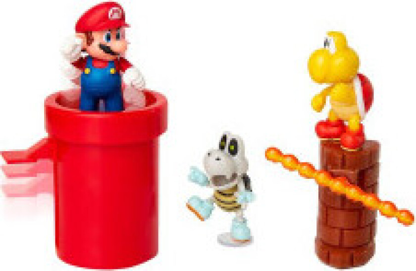 Nintendo  Lekesett Med 6 Cm Figurer - Dungeon Diorama