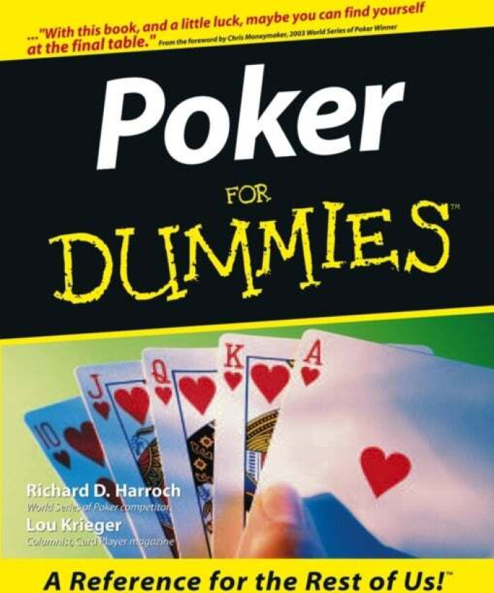 Poker For Dummies av Richard D. Harroch, Lou Krieger