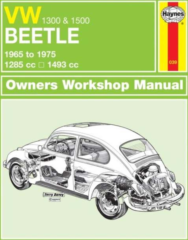 VW Beetle 1300 & 1500 (65 - 75) Haynes Repair Manual av Haynes Publishing