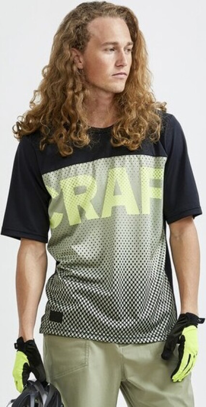 Men's Core Offroad Xt Ss Jersey S, Black/Forest