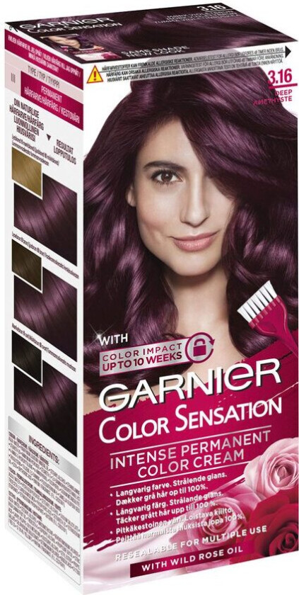 Garnier Color Sensation Deep Amethyste 3.16