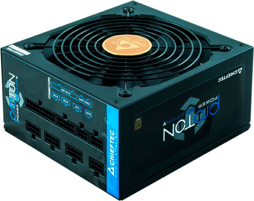 Proton Series Strømforsyning (PSU) - 750 Watt - 140 mm - 80 Plus Bronze sertifisert
