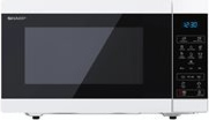 Classic serie Mikrovågsugn Fristående 900W 25 liter Vit/silver/svart