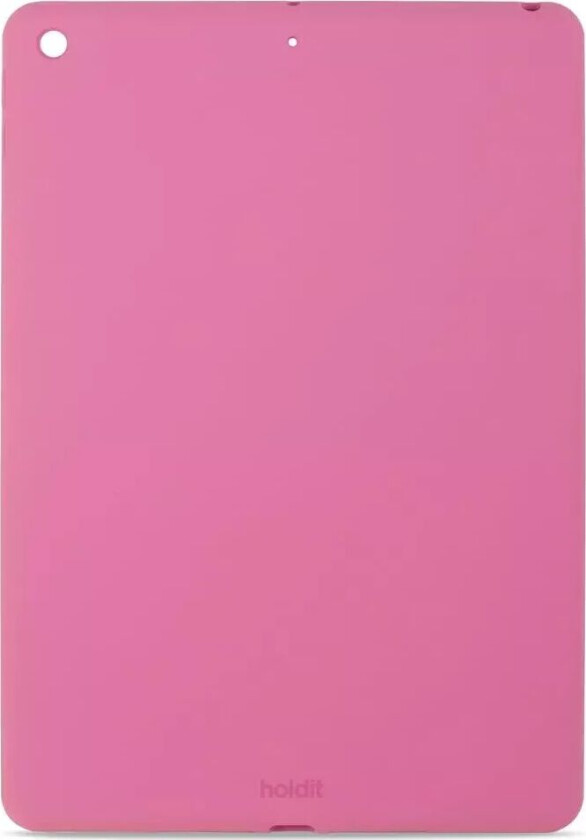 Holdit iPad 10.2" (2021 / 2020 / 2019) Holdit Silikon Bakdeksel - Bright Pink