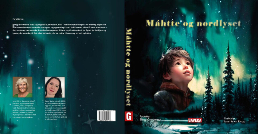Máhtte og nordlyset av Elena Guttormsen