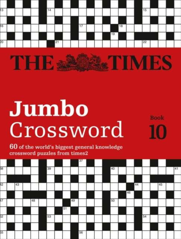 The Times 2 Jumbo Crossword Book 10 av The Times Mind Games, John Grimshaw