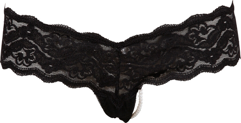 Blonde G-string Svart - Svart - XL