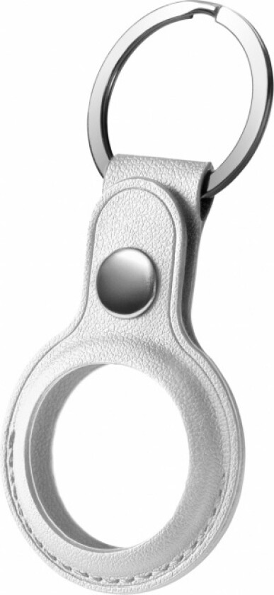 Apple AirTag case keychain vegan leather